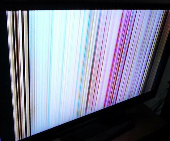 Телевизор в полосах не показывает | Вызов телемастера на дом в Климовске